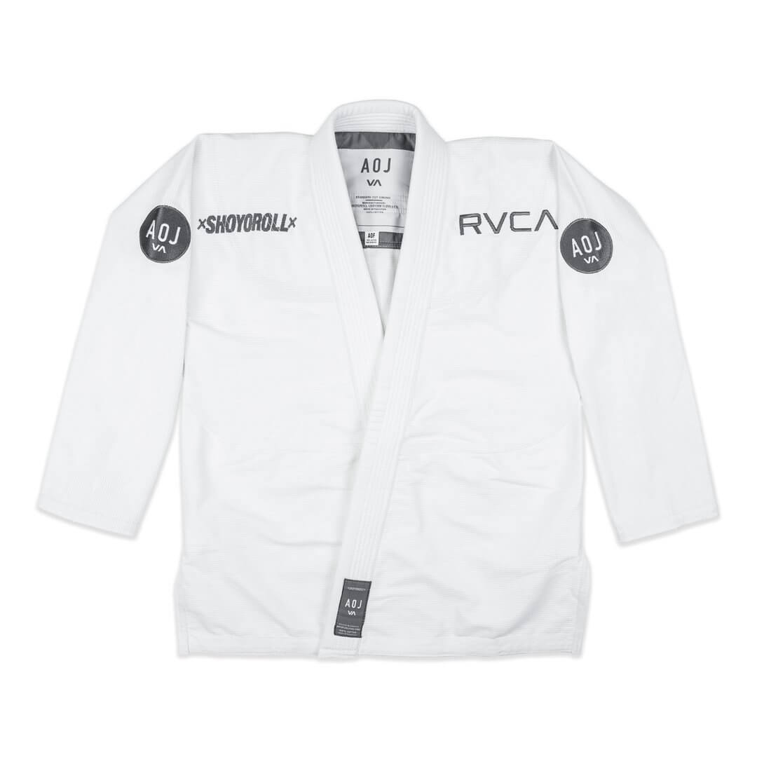 新品未使用 柔術着 RVCA x Shoyoroll ホワイト A0サイズ 激安単価で